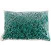 Gumičky Office Products 20mm 1kg zelené