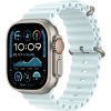 Apple Watch 49 mm ľadovo modrý Oceánsky remienok vyhotovenie z prírodného titánu MXTF3ZM/A