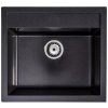 Kuchynský drez Granisil Eldos 560 Black metallic