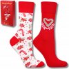 VIANOČNÉ DÁMSKE PONOŽKY PONOŽKY DARČEK MORAJ 2-BALENIE 39-44