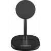 Canyon OnCharge 205, 2v1, bezdrôtová nab. stanica pre 2 zariadenia simultánne, s 30W nap. adap. a 1m USB-C káblom, čiern CNS-WCS205B