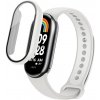 Ochranný kryt pre Xiaomi Smart Band 8 - biely MBSCZ-3DKRYTBI8