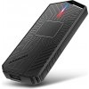 AXAGON EEM2-GAM, USB-C 10Gbps - NVMe & SATA SSD GAME M.2 box, bezskrutkový EEM2-GAM