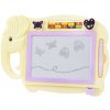 FunPlay B81358 Detská tabuľka na kreslenie SLONÍK s príslušenstvom, 33x23,5cm, žltá