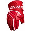 Hokejové rukavice Bauer Vapor 3X Red Senior 15 palcov