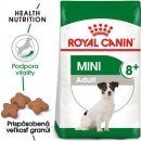 Royal Canin Mini Adult 8+ granuly pre dospelé starnúce psy 2 x 8 kg