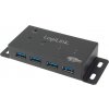 LogiLink HUB 4xUSB3.0 Aktywny Metalowa obudowa UA0149