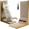 Škrabadlo pre mačky - kartónové rohové - 60cm