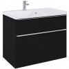 Lotosan CALTA skrinka pod umývadlo/dosku 90 cm 91 x 69,5 x 48,7 cm čierna matná LN8304