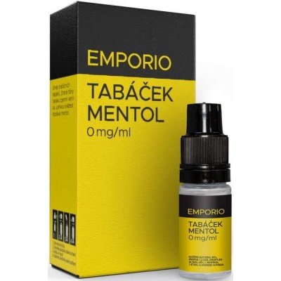 Liquid EMPORIO Tobacco - Menthol 10ml - 0mg (Směs tradičních tabáků)