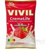 VIVIL Creme Life Jahodové, smotanové cukríky bez cukru 90 g