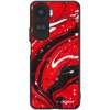 Picasee ULTIMATE CASE Honor 90 Lite 5G - Red black
