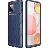 Púzdro FOCUS CARBON CASE pre SAMSUNG GALAXY A42 5G - modré