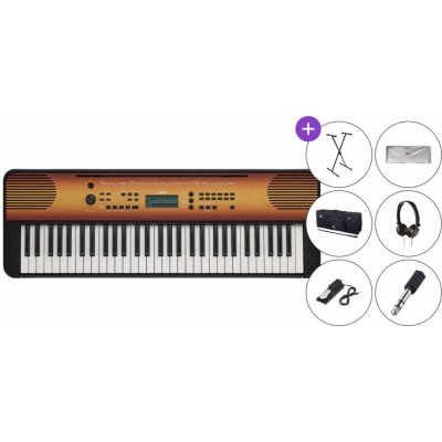 Yamaha PSR E360 Maple Deluxe SET Keyboard s dynamikou