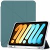 AppleKing puzdro s origami stojančekom a priestorom pre Apple Pencil pre iPad mini 6 / mini 7 - petrolejové - možnosť vrátiť tovar ZADARMO do 30tich dní