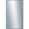 DANTIK - Zrkadlo v rámu, rozmer s rámom 60x100 cm z lišty Hliník platina (7003019)