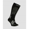 Dámske Lyžiarske Ponožky X-socks Ski Perform Otc čierno-sivé