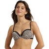 DIM DAILY MICRO PADDED BRA DI000DY8 čierna - biela