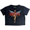 Nirvana Angelic Navy Blue S Dámske Tričko