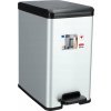 CURVER SLIM BIN 25 l Odpadkový kôš, strieborný 02339-582