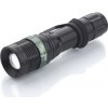 Solight LED kovové svietidlo, 150lm, 3W CREE LED, čierna, fokus, 3 x AAA