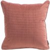 Takoy Zamatová obliečka na vankúš s reliéfom pepitky a ozdobnou lemovkou-HF-386907 | 40 x 40 cm