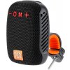 T&G Prenosný Bluetooth reproduktor na bicykel TG-392 FM / USB / MicroSD čierny