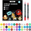 Sada akrylových popisovačov 36ks (Akrylové popisovače – živé farby pre kreatívne projekty)