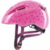 Detská cyklistická prilba UVEX Kid 2 pink confetti 46-52 cm