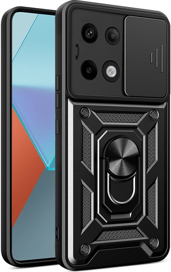 Techsuit CamShield, Xiaomi Redmi Note 13 Pro 5G / Poco X6, čierne