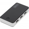 USB hub DIGITUS DA-70231 4xUSB 3.0 aktívny čierny (DA-70231)