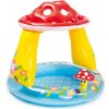 Bazénik Intex® 57114, Mushroom, detský, nafukovací, so strieškou, 1,02x0,89 m