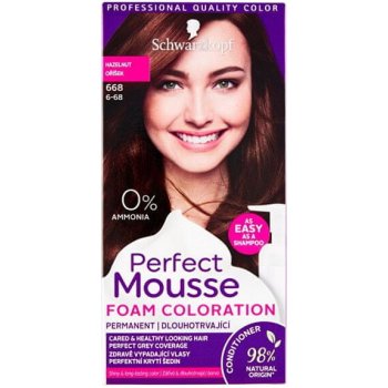 Schwarzkopf Perfect Mousse 668 oriešková