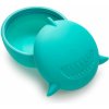 Melii Silicone Bowl with Lid desiatový box Shark 350 ml