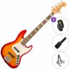Fender Squier Classic Vibe Active '70s Jazz Bass V LRL SET Sienna Sunburst 5-strunová basgitara