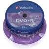 Verbatim DVD+R 4,7GB 16x 25-cake 43500