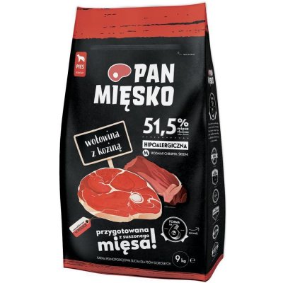 PAN MIĘSKO Hovädzie mäso s kozím mäsom 20 kg