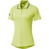 Dámske golfové tričko Adidas HEAT.RDY S Žltá