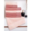 INSPIO Uterák Luxusný - - Mita Pink Light z egyptskej bavlny 70/140 70x140 ružová