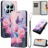 VSETKONAMOBIL 132782 ART Peňaženkový obal pre Xiaomi Redmi Note 15 Pro PINK BUTTERFLY