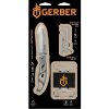 Darčeková sada Gerber Paraframe I + Multi-tool Mullet + Peňaženka Barbill Farba: strieborná