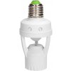 Pohybová objímka E27 s PIR senzorom 60W IP20