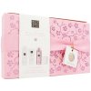 Rituals The Ritual of Sakura Small darčeková sada sprchový gél 50 ml + telový krém 70 ml + telové mlieko 50 ml + vonná sviečka 25 g