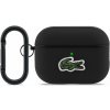 Lacoste Petit Pique Croc Logo Patch Pouzdro pro AirPods Pro 3 Black LCAP3PVCK