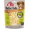 8in1 Better Bello Chicken Twisted Sticks - výhodné balenie: 2 x 10 kusov (120 g)