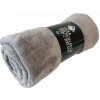 QUENTIN Deka, 200 × 150 cm, sivá, mikrofleece, AK-2396