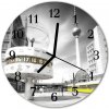 Sklenené hodiny okrúhle Berlín fi 30 cm