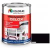 Colorlak Celox C2001 vrchná nitrocelulózová farba na kov a drevo C1999 čierna 0,75l