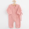 Dojčenský mušelínový overal New Baby pink 74 (6-9m)