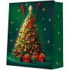 Darčeková taška veľká - Classic Christmas tree 26,5 x 13 x 33,5 cm